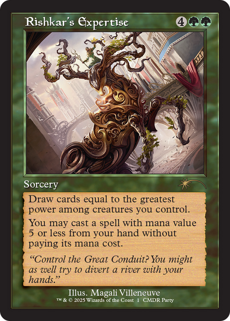 Rishkar's Expertise (Retro Frame) [Wizards Play Network 2025] | Gaming Infinity