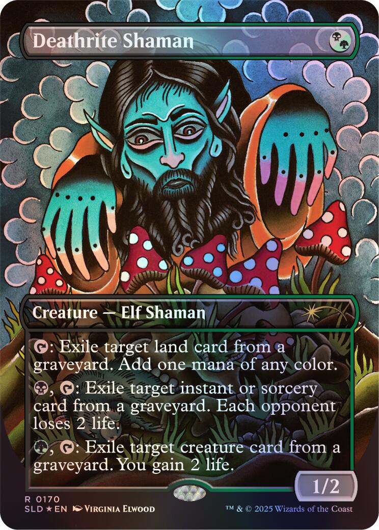 Deathrite Shaman (Rainbow Foil) [Secret Lair Drop Series] | Gaming Infinity
