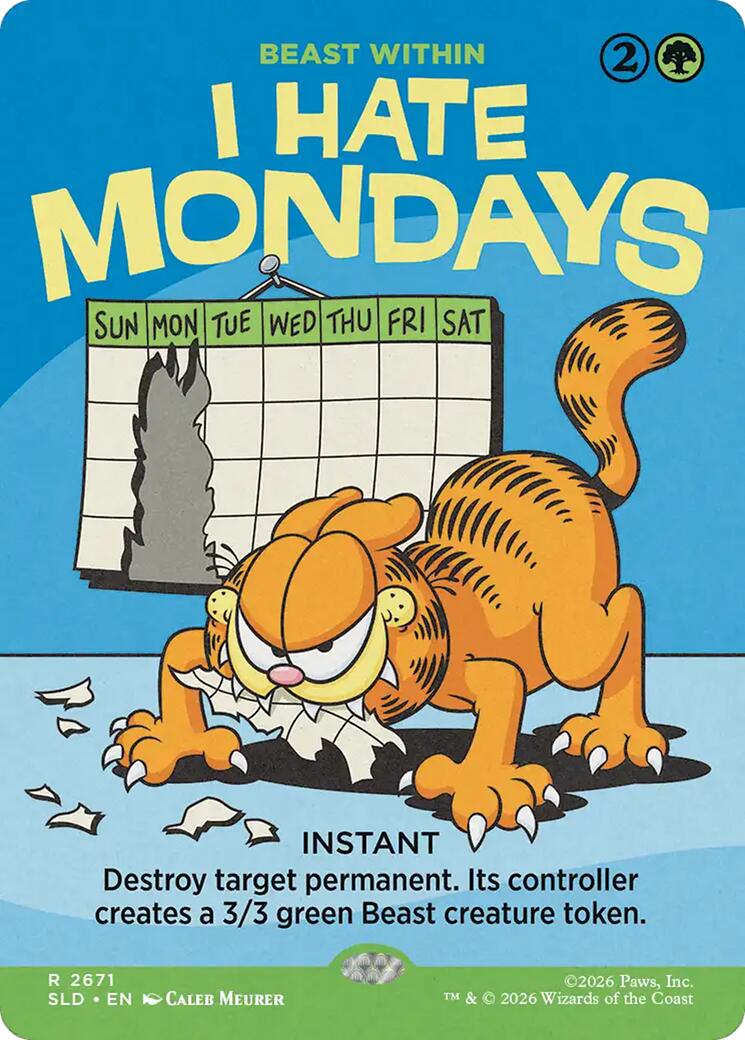 I Hate Mondays - Beast Within [Secret Lair Drop Series] | Gaming Infinity