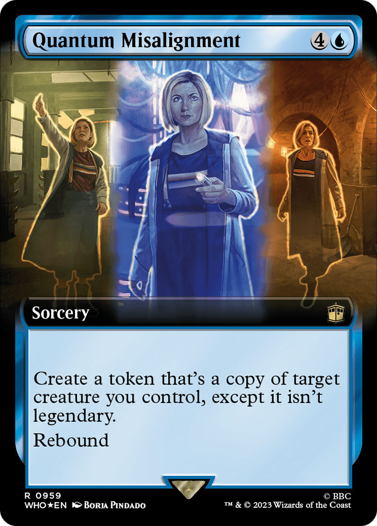 Quantum Misalignment (Extended Art) (Surge Foil) [Doctor Who] | Gaming Infinity