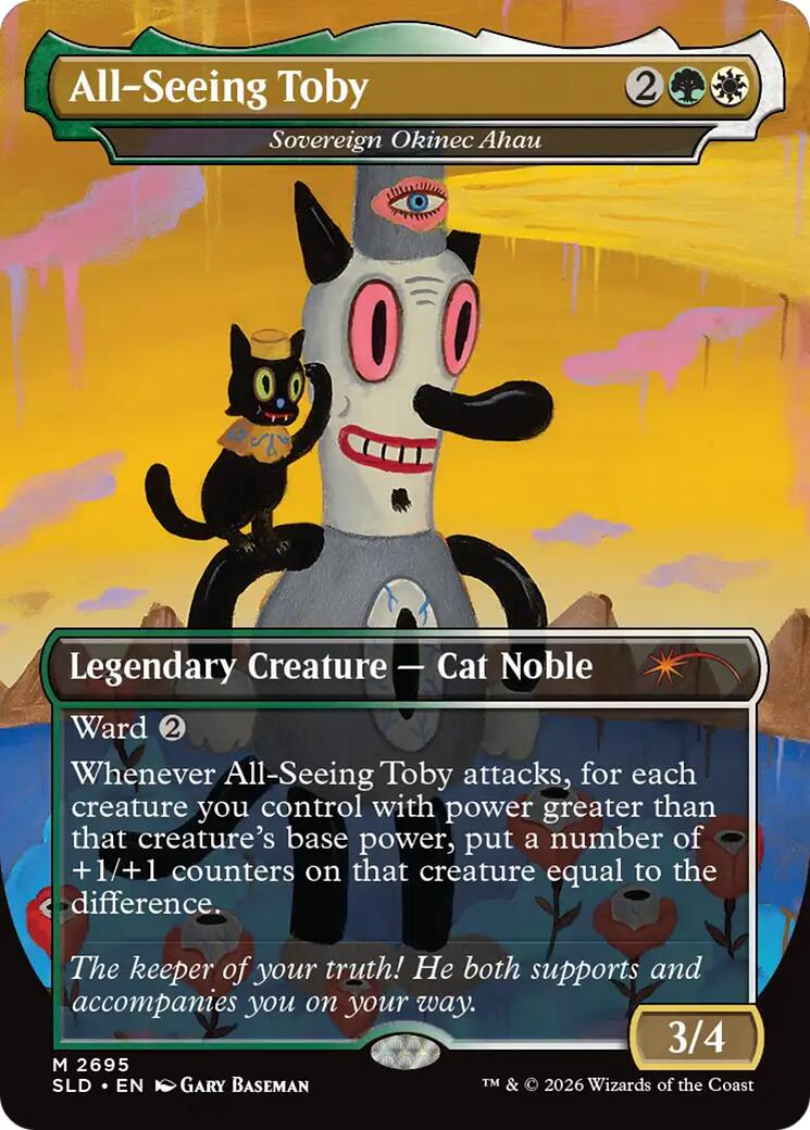 All-Seeing Toby - Sovereign Okinec Ahau [Secret Lair Drop Series] | Gaming Infinity