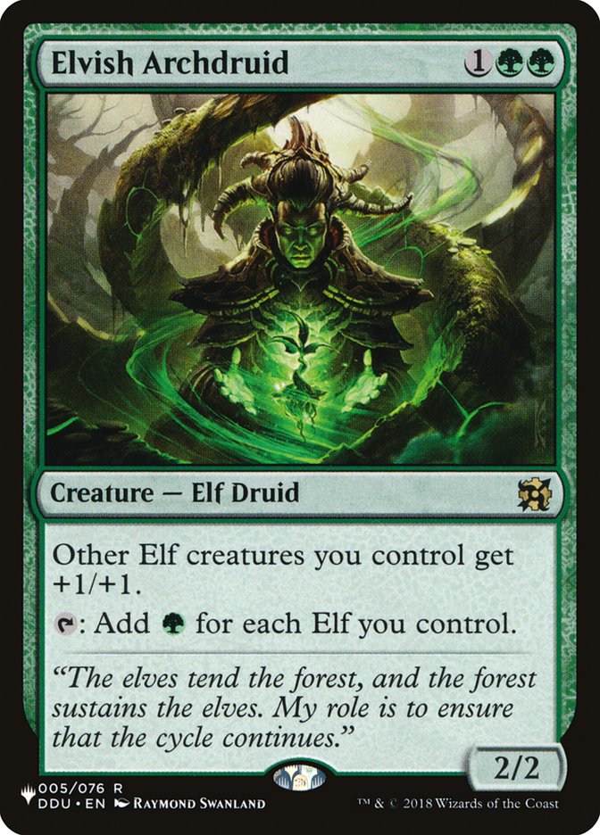 Elvish Archdruid [The List] | Gaming Infinity