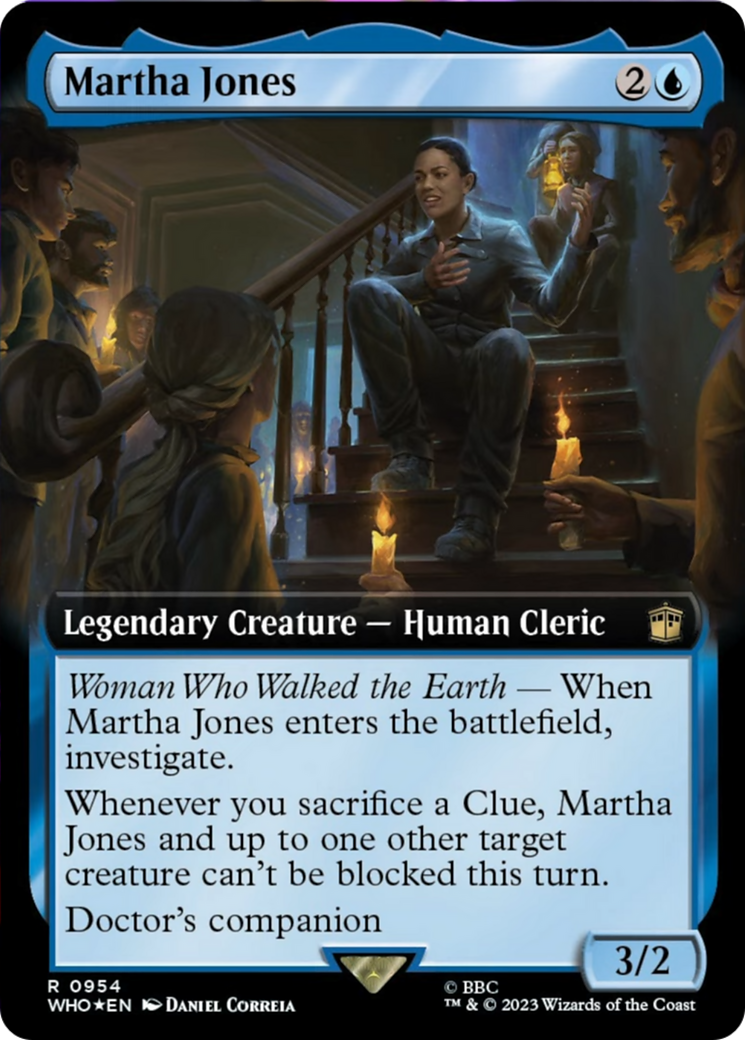 Martha Jones (Extended Art) (Surge Foil) [Doctor Who] | Gaming Infinity