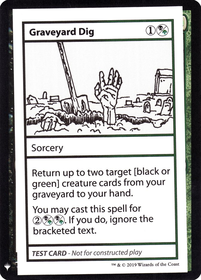 Graveyard Dig [Mystery Booster Playtest Cards] | Gaming Infinity