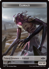 Eldrazi // Citizen Double-Sided Token [Tarkir: Dragonstorm Commander Tokens] | Gaming Infinity