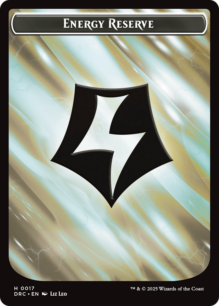 Energy Reserve // Energy Reserve Double-Sided Token [Aetherdrift Tokens] | Gaming Infinity