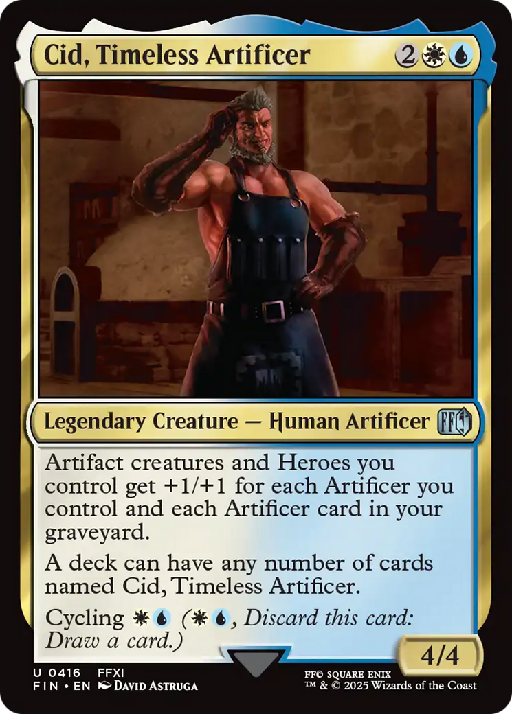 Cid, Timeless Artificer (0416) [FINAL FANTASY] | Gaming Infinity