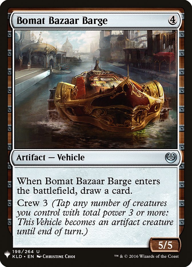 Bomat Bazaar Barge [Mystery Booster] | Gaming Infinity