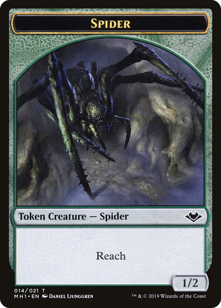 Shapeshifter // Spider Double-Sided Token [Modern Horizons Tokens] | Gaming Infinity