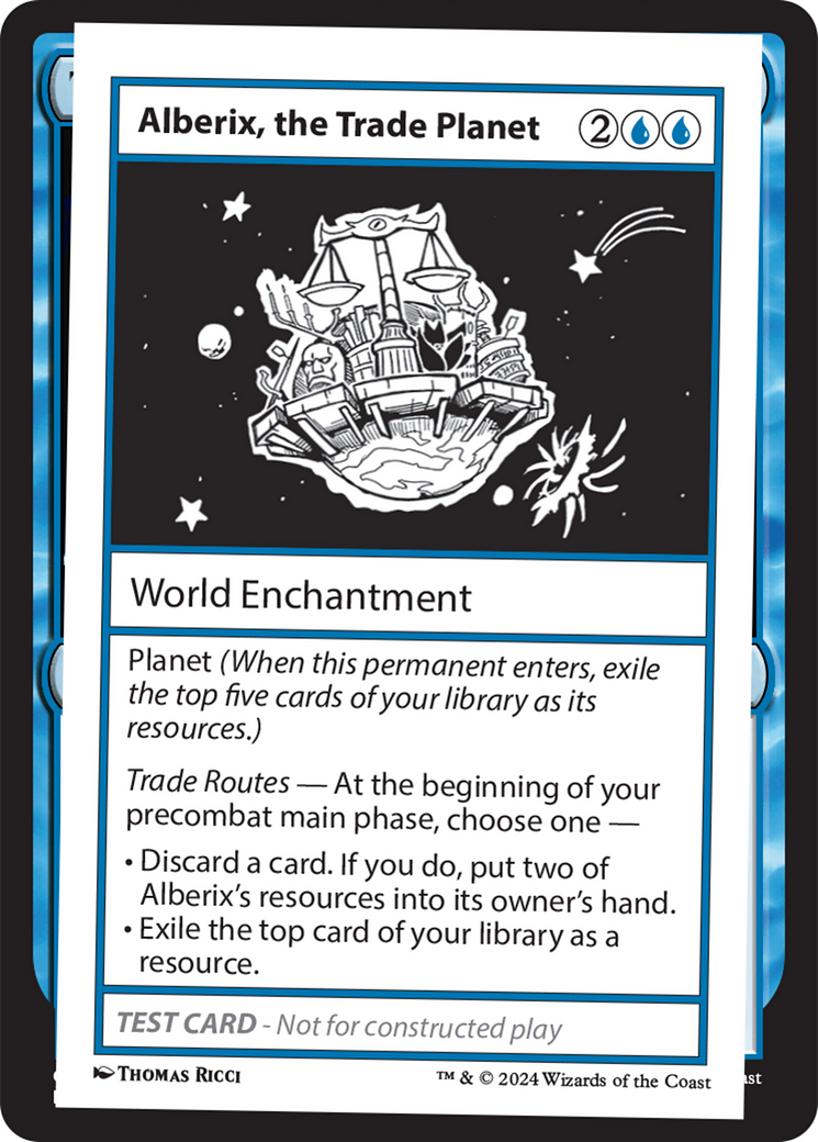 Alberix, the Trade Planet [Mystery Booster 2 Playtest Cards] | Gaming Infinity