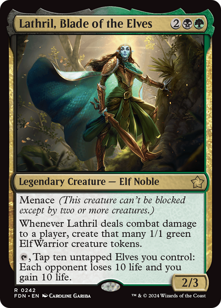 Lathril, Blade of the Elves [Foundations] | Gaming Infinity