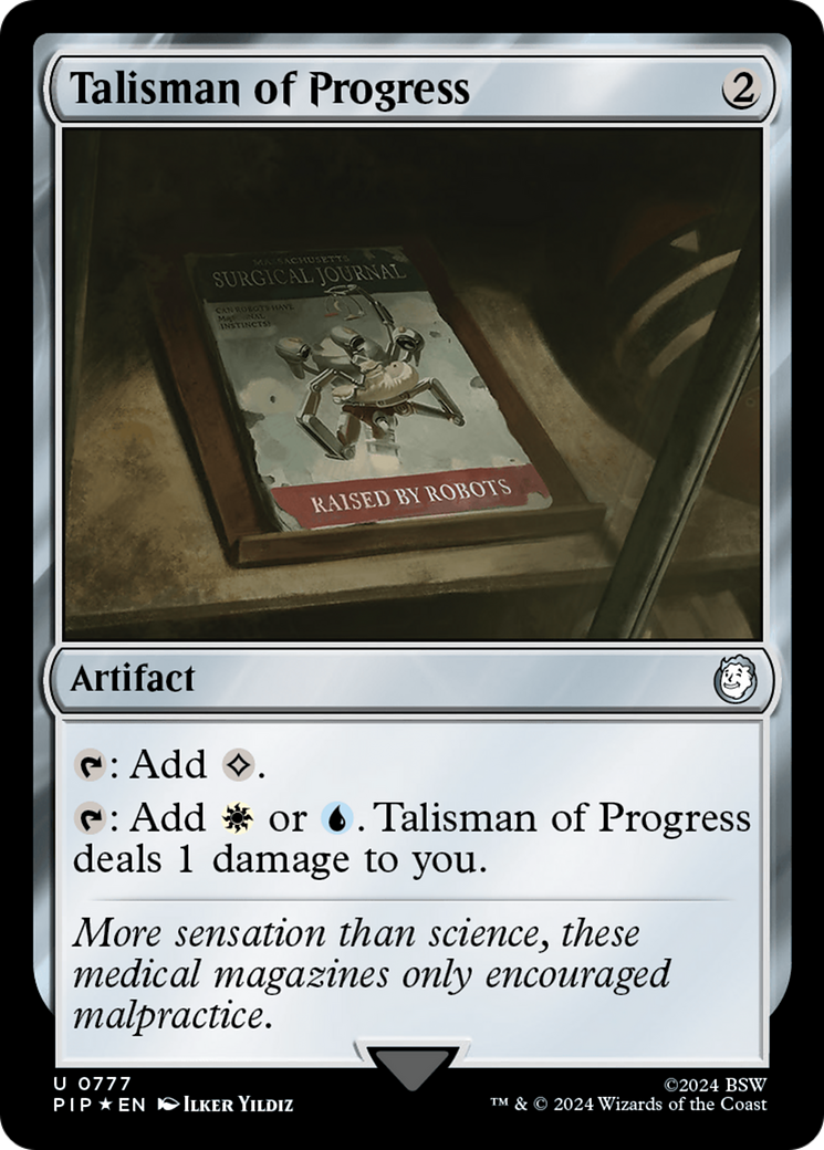 Talisman of Progress (Surge Foil) [Fallout] | Gaming Infinity