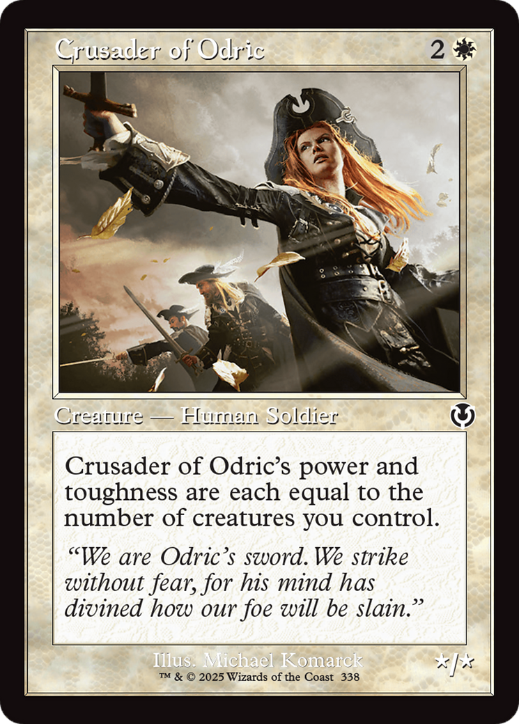 Crusader of Odric (Retro Frame) [Innistrad Remastered] | Gaming Infinity