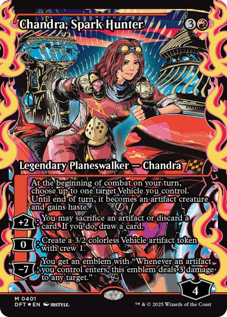 Chandra, Spark Hunter (Showcase) [Aetherdrift] | Gaming Infinity