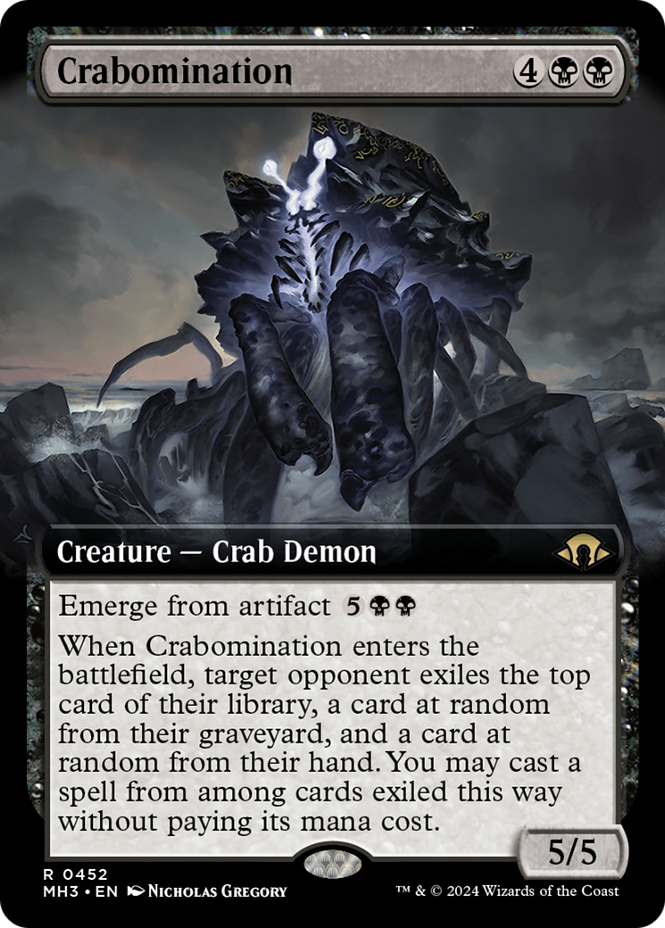 Crabomination (Extended Art) [Modern Horizons 3] | Gaming Infinity