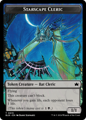 Cragflame // Starscape Cleric Double-Sided Token [Bloomburrow Tokens] | Gaming Infinity