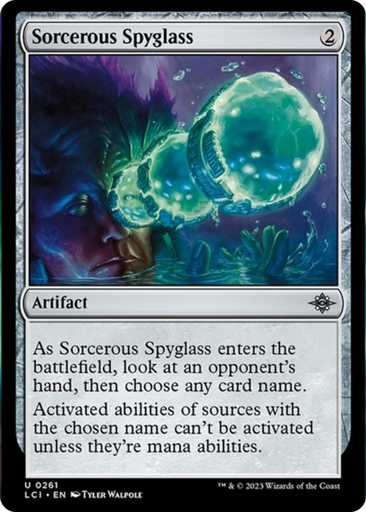 Sorcerous Spyglass [The Lost Caverns of Ixalan] | Gaming Infinity