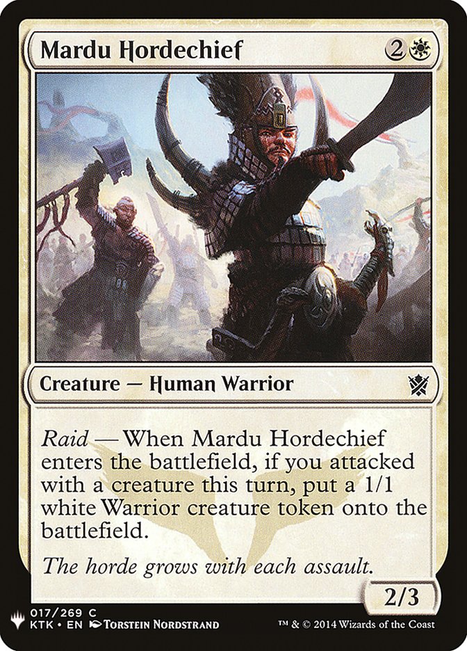 Mardu Hordechief [Mystery Booster] | Gaming Infinity