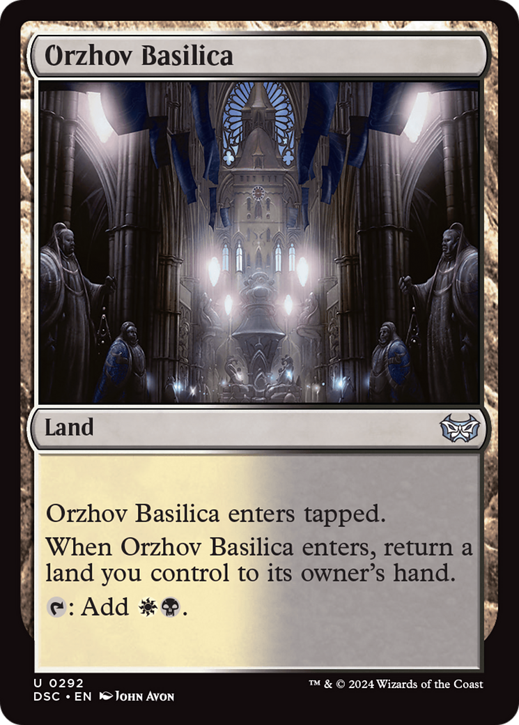 Orzhov Basilica [Duskmourn: House of Horror Commander] | Gaming Infinity