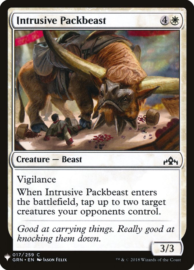 Intrusive Packbeast [Mystery Booster] | Gaming Infinity