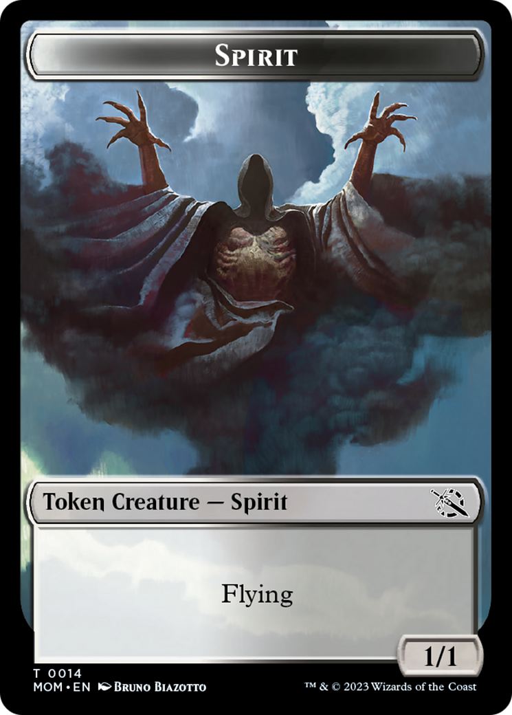 Spirit Token [March of the Machine Tokens] | Gaming Infinity