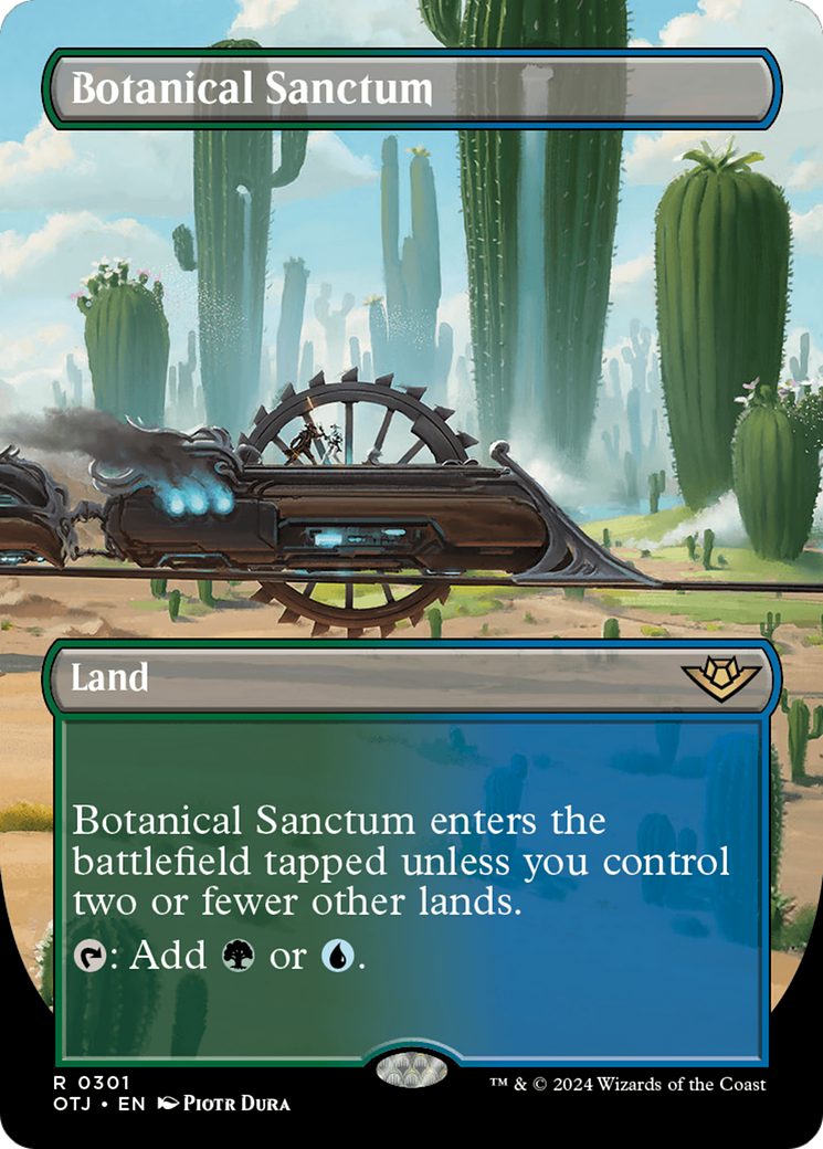 Botanical Sanctum (Borderless) [Outlaws of Thunder Junction] | Gaming Infinity