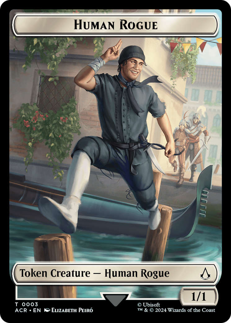 Human Rogue Token [Assassin's Creed Tokens] | Gaming Infinity