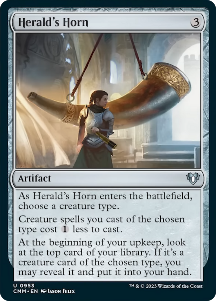 Herald's Horn [Commander Masters] | Gaming Infinity