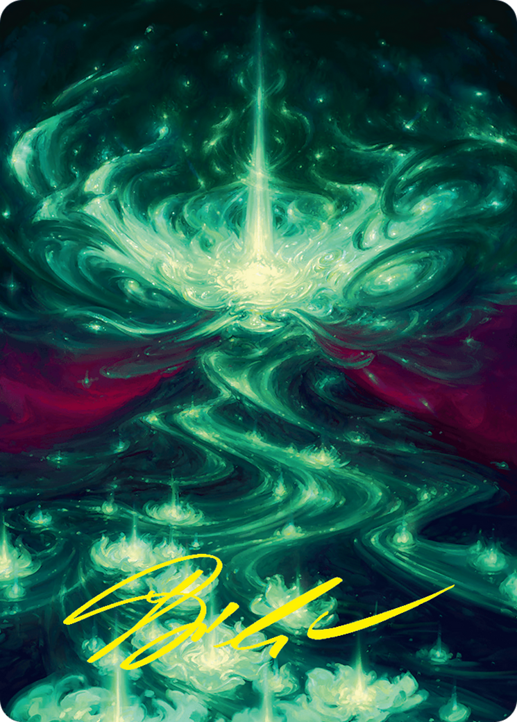 Genesis Wave Art Card (54/54) (Gold-Stamped Signature) [Foundations Art Series] | Gaming Infinity