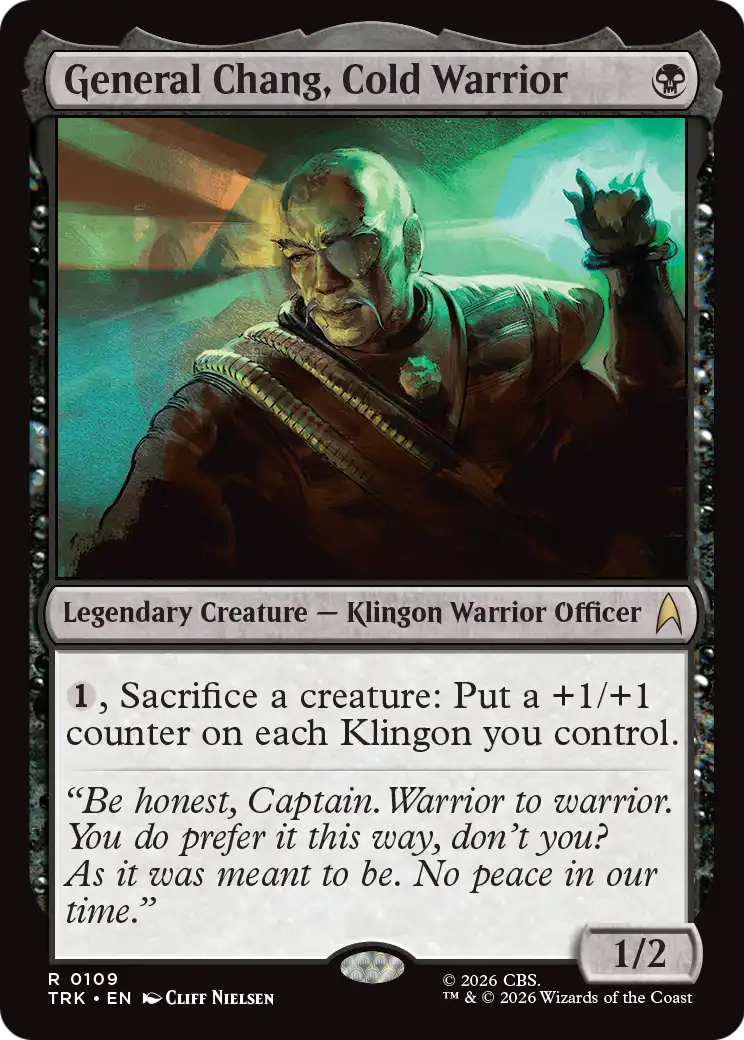 General Chang, Cold Warrior [Star Trek] | Gaming Infinity