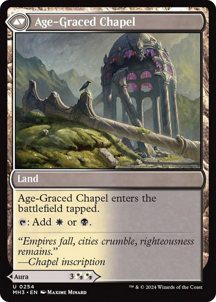 Glasswing Grace // Age-Graced Chapel [Modern Horizons 3] | Gaming Infinity