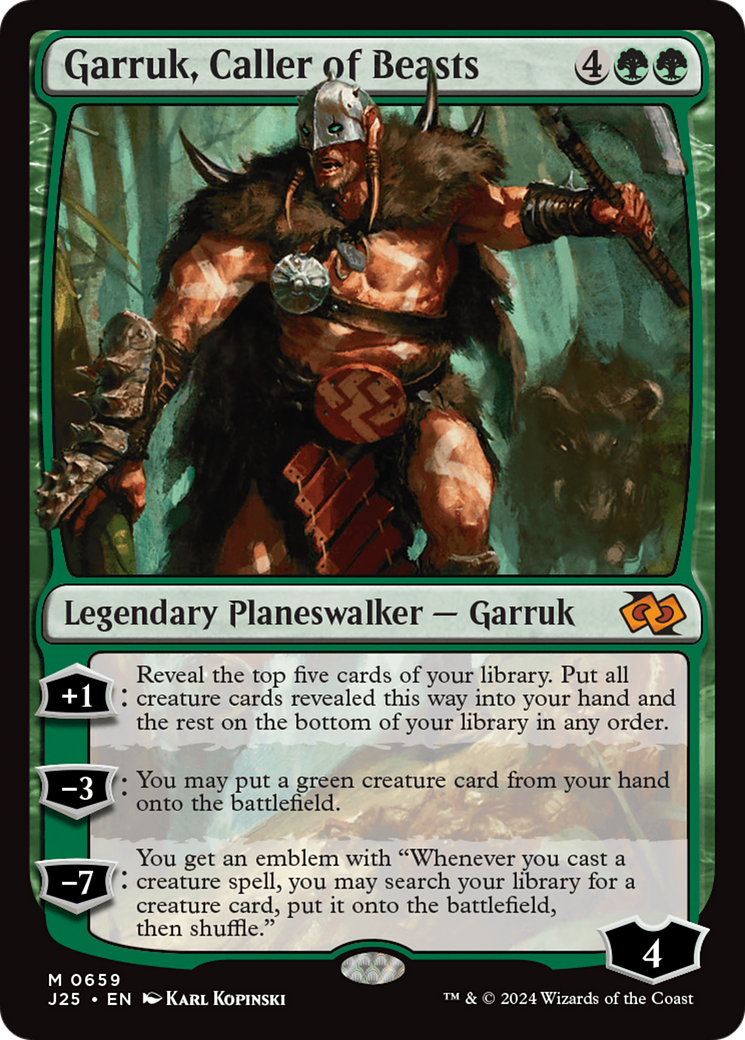 Garruk, Caller of Beasts [Foundations Jumpstart] | Gaming Infinity