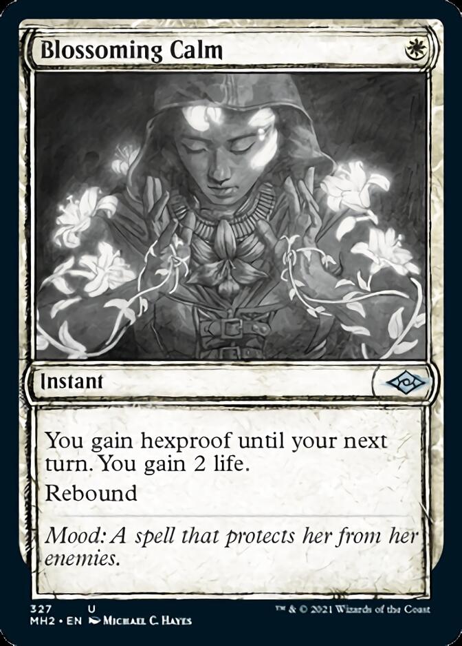 Blossoming Calm (Sketch) [Modern Horizons 2] | Gaming Infinity
