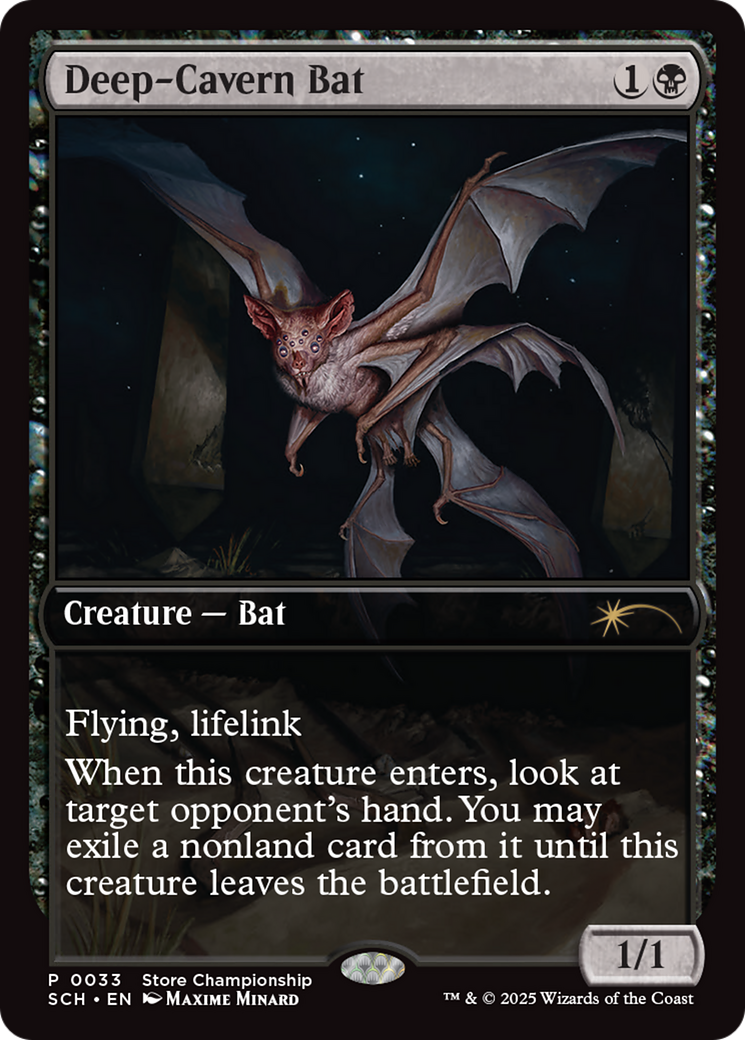 Deep-Cavern Bat [Store Championships 2025] | Gaming Infinity