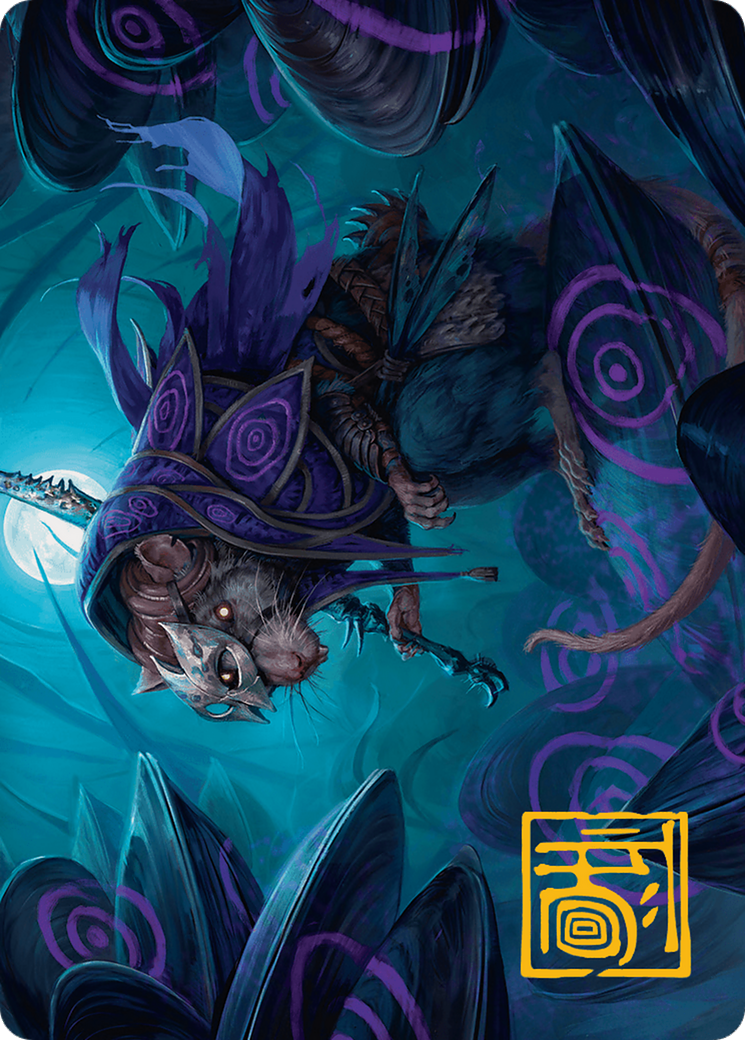 Nightwhorl Hermit Art Card (Gold-Stamped Signature) [Bloomburrow Art Series] | Gaming Infinity