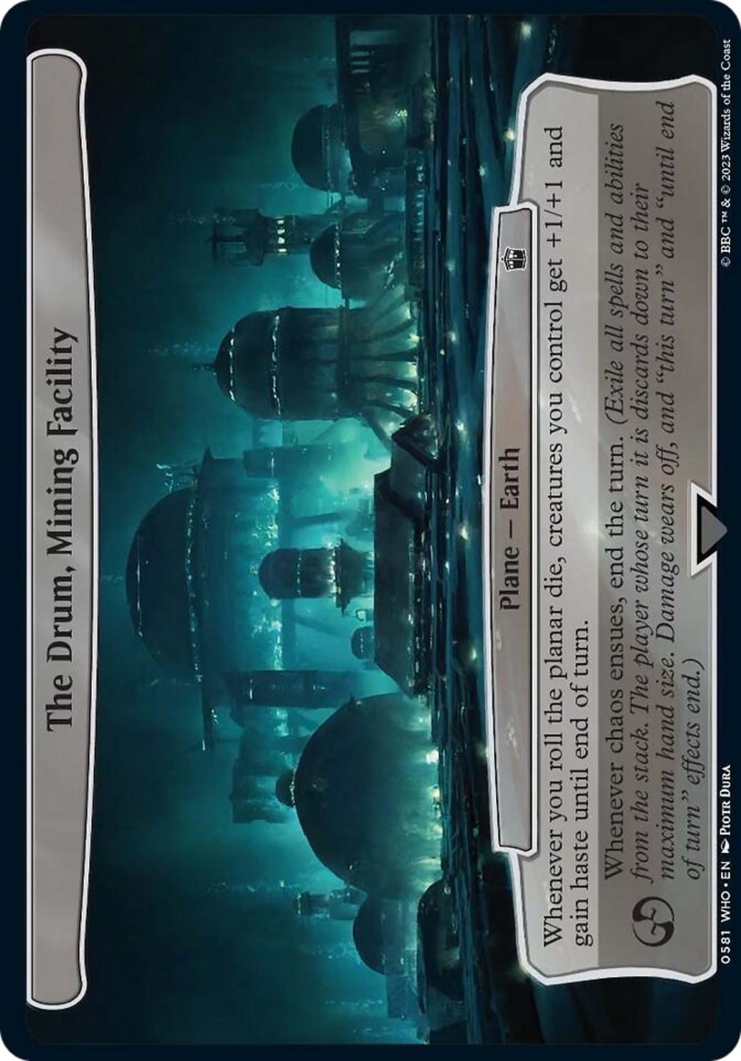 The Drum, Mining Facility [Doctor Who] | Gaming Infinity