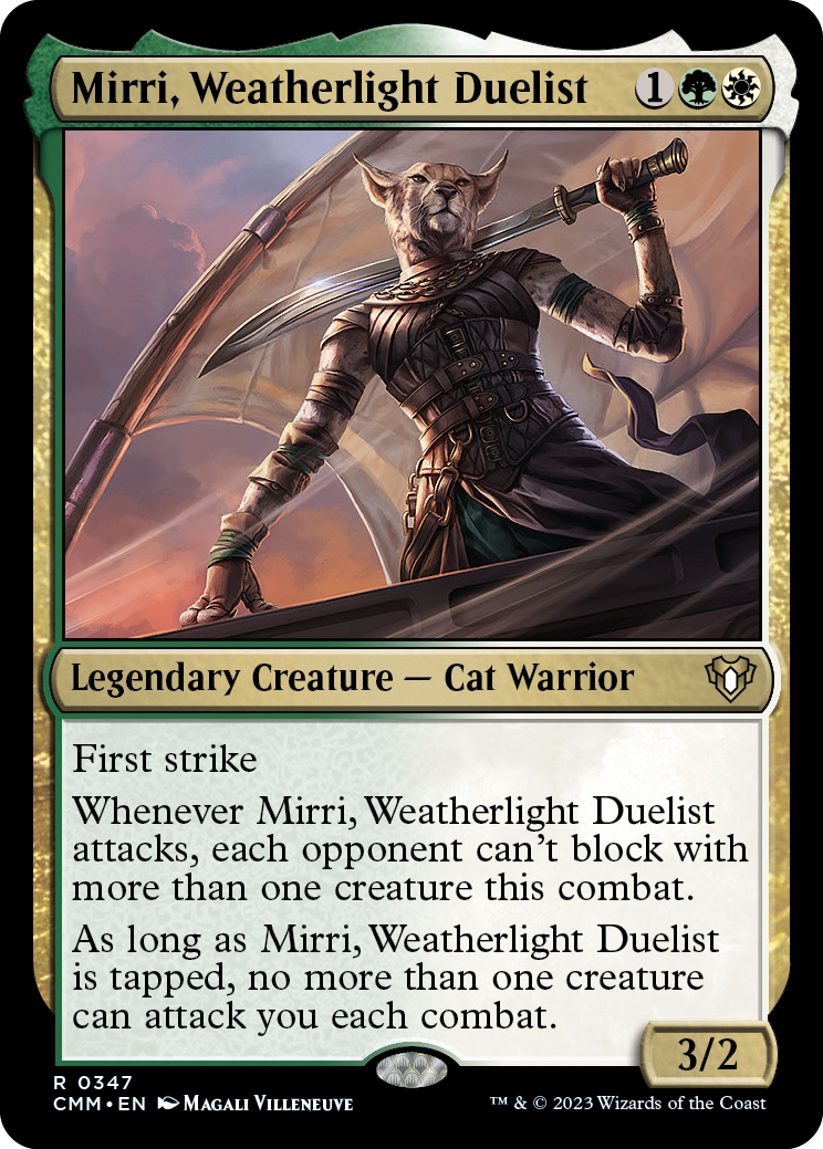 Mirri, Weatherlight Duelist [Commander Masters] | Gaming Infinity