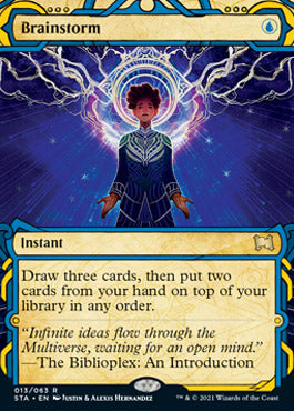 Brainstorm (Foil Etched) [Strixhaven: Mystical Archive] | Gaming Infinity
