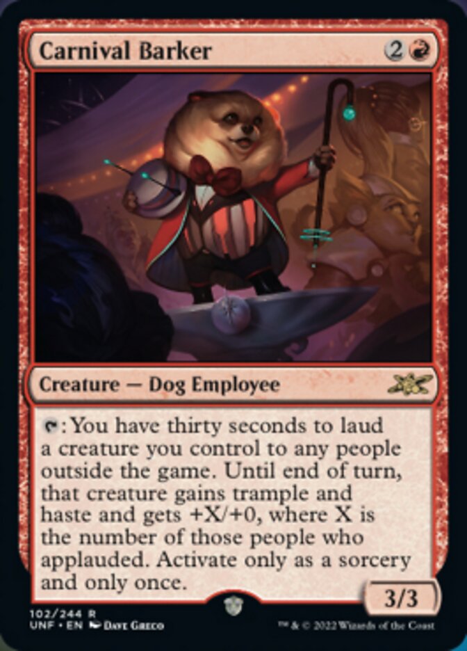 Carnival Barker [Unfinity] | Gaming Infinity