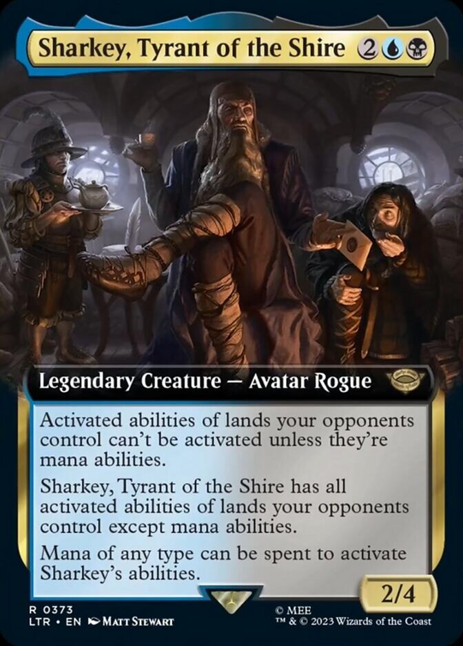 Sharkey, Tyrant of the Shire (Extended Art) [The Lord of the Rings: Tales of Middle-Earth] | Gaming Infinity