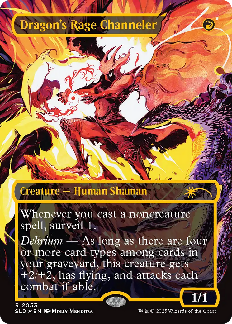 Dragon's Rage Channeler (2053) (Raised Foil) [Secret Lair Drop Series] | Gaming Infinity