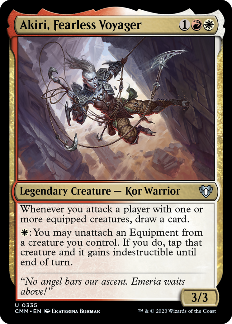 Akiri, Fearless Voyager [Commander Masters] | Gaming Infinity