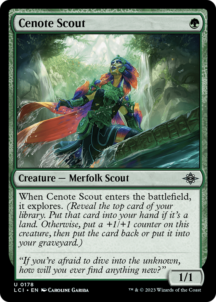 Cenote Scout [The Lost Caverns of Ixalan] | Gaming Infinity