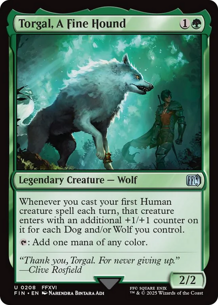 Torgal, A Fine Hound [FINAL FANTASY] | Gaming Infinity