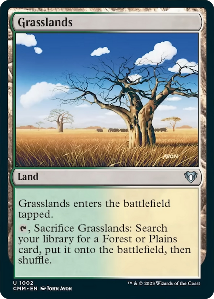 Grasslands [Commander Masters] | Gaming Infinity