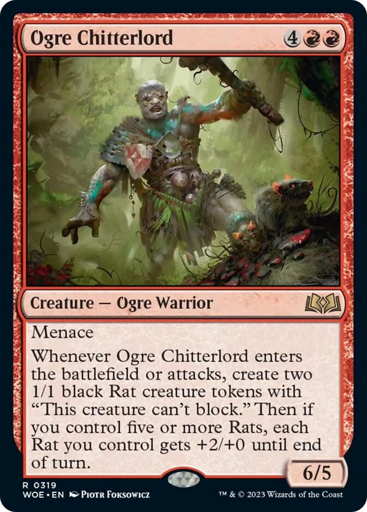 Ogre Chitterlord [Wilds of Eldraine] | Gaming Infinity