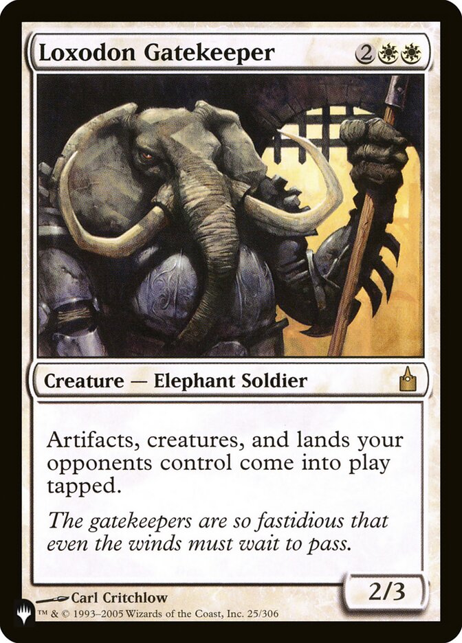 Loxodon Gatekeeper [The List] | Gaming Infinity