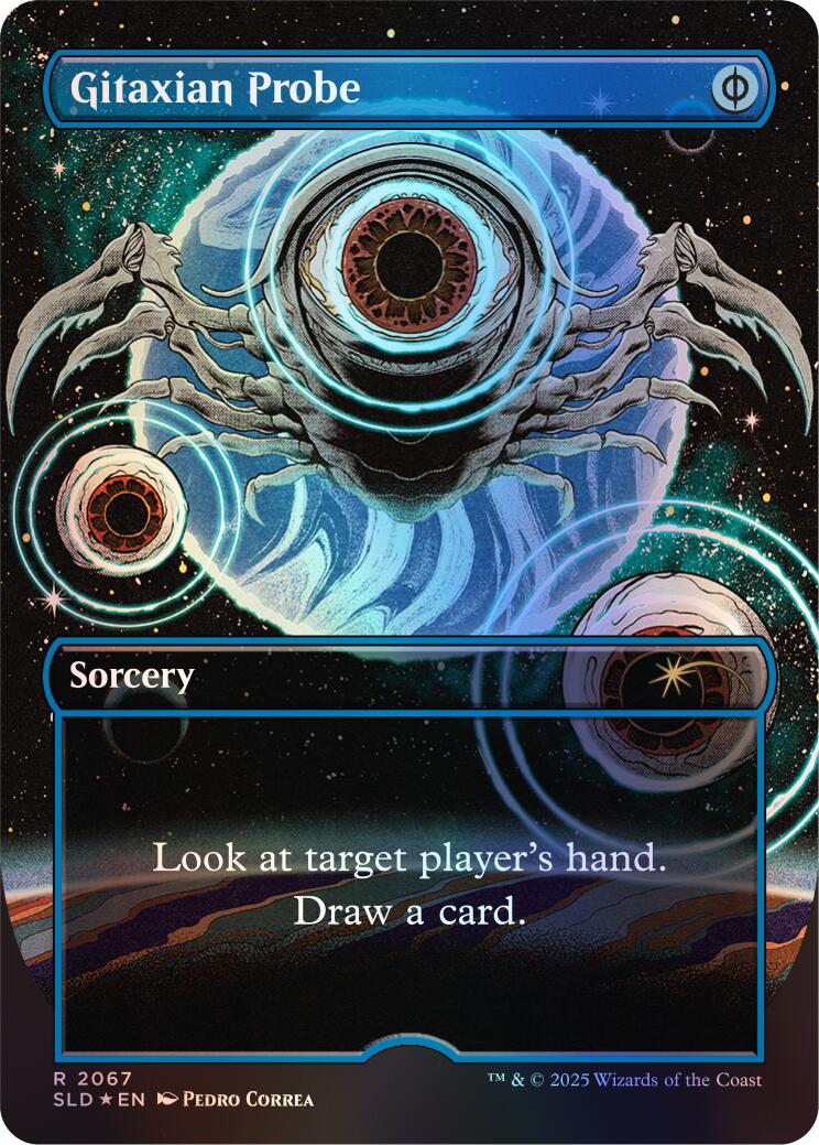Gitaxian Probe (2067) (Rainbow Foil) [Secret Lair Drop Series] | Gaming Infinity