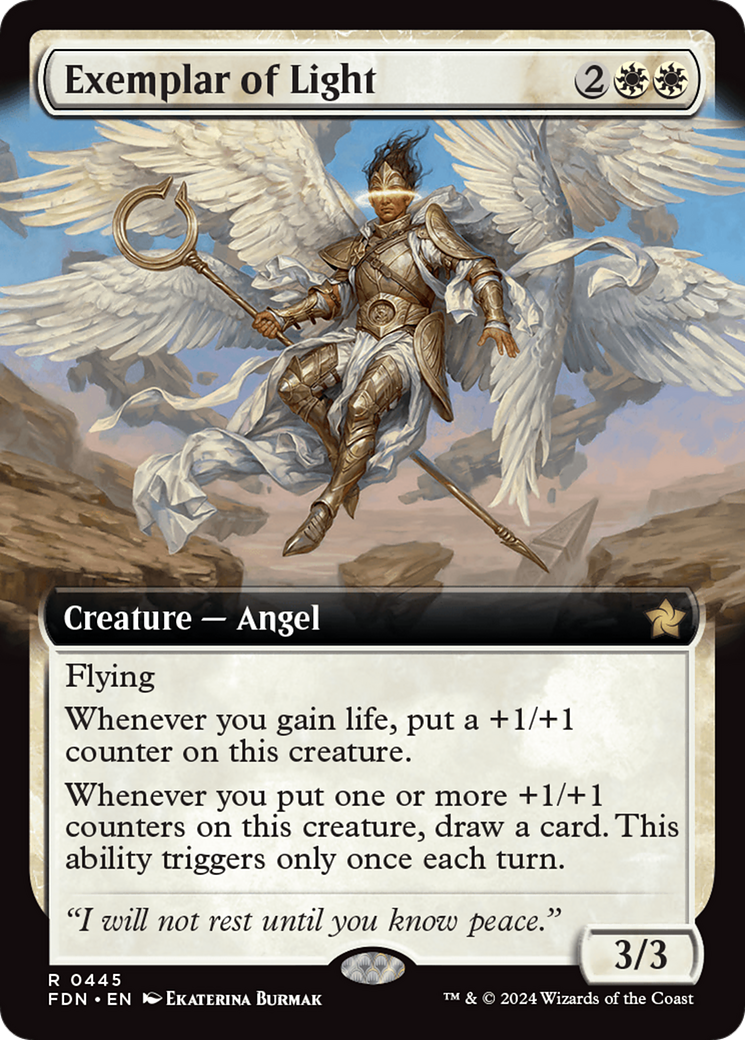 Exemplar of Light (Extended Art) [Foundations] | Gaming Infinity