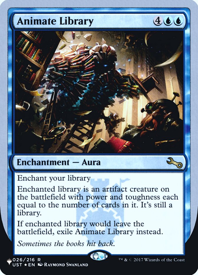 Animate Library (Unfinity Foil Edition) [The List] | Gaming Infinity